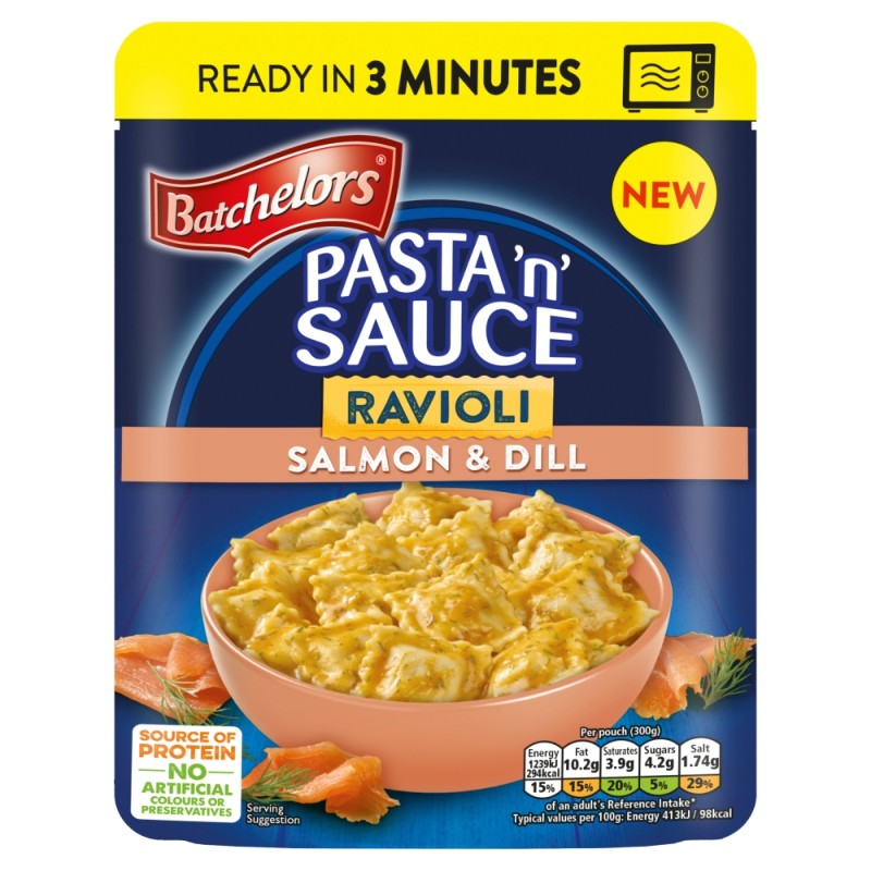 Batchelors Pns Ravioli Salmon & Dill 300G