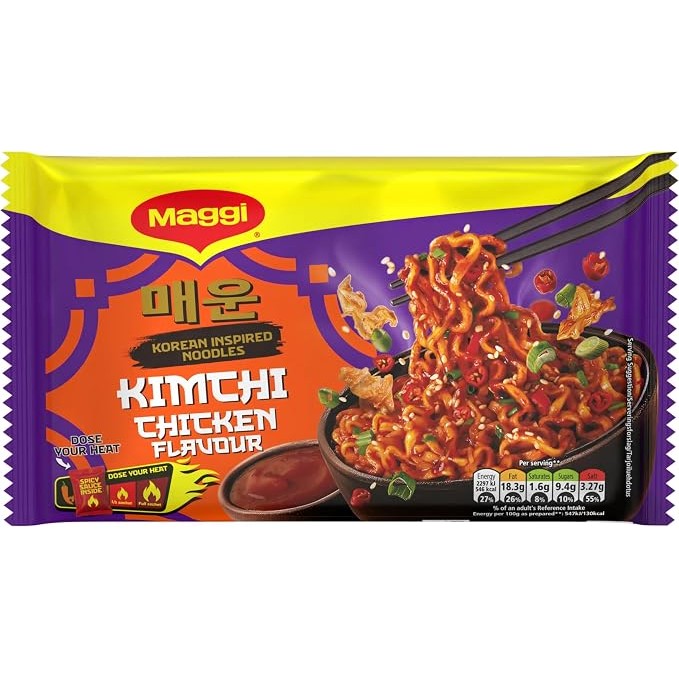 Maggi Korean Noodles Kimchi Chicken 130g